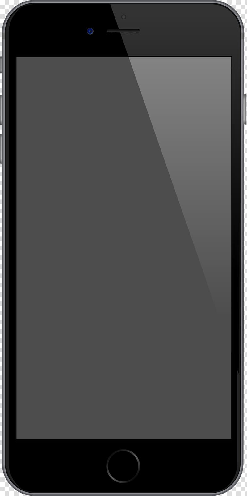 iPhone 8 iPhone 5 iPhone 4S iPhone 6 Plus iPhone 6s Plus, gray frame transparent background PNG clipart