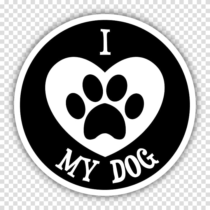 Bumper sticker Dog Decal, personalized car stickers transparent background PNG clipart