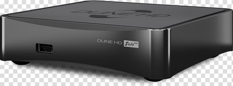 Dune Hd Solo Lite Dune-HD SOLO 4K UHD 4GB Media Player with WiFi and USB 4K resolution Digital media player, others transparent background PNG clipart