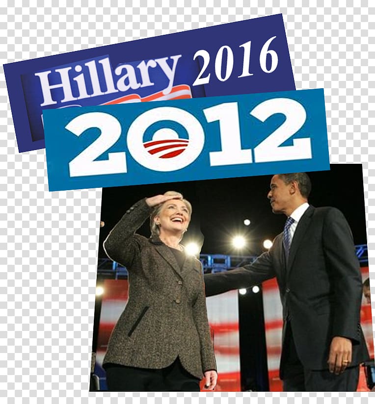 Public Relations Obama logo Banner Barack Obama presidential campaign, 2012, hillary transparent background PNG clipart