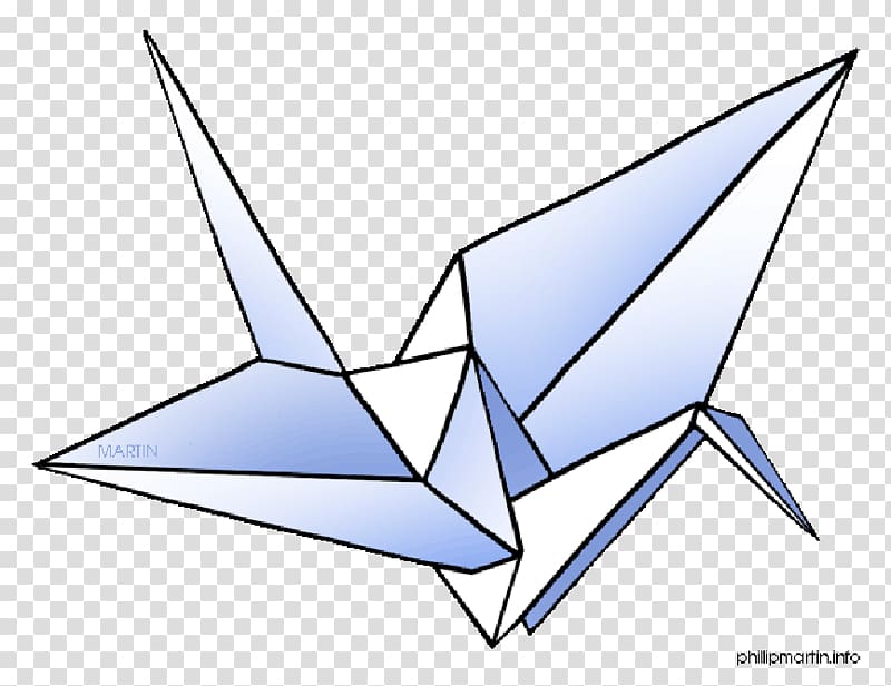 Thousand origami cranes Orizuru Open, crane transparent background PNG clipart