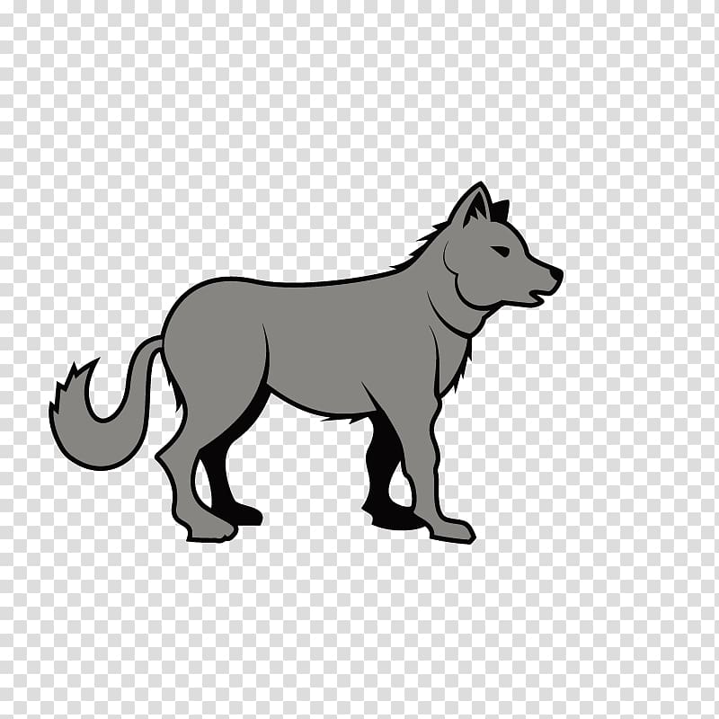 Gray wolf Wolf Walking Pack , Wolf transparent background PNG clipart