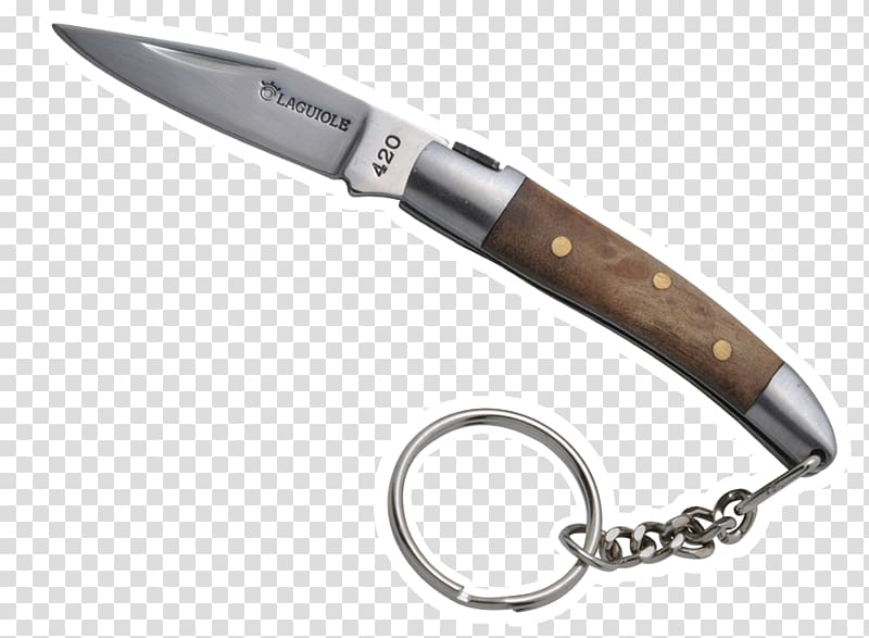 Laguiole knife Key Chains Pocketknife, knife transparent background PNG clipart