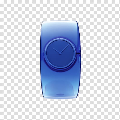 Cobalt blue, Ms. simple quartz watches series transparent background PNG clipart