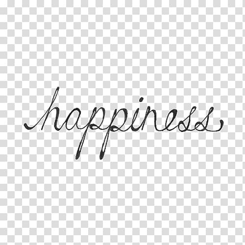 Happiness Quotation Black and white Saying, quotation transparent background PNG clipart