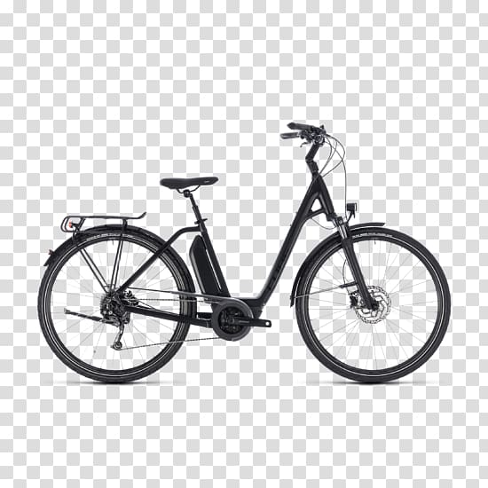 Electric bicycle Cube Bikes CUBE Reaction Hybrid Pro 500 Cube Access Hybrid Race 500, Bicycle transparent background PNG clipart