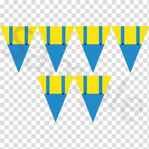 Minions Banner Birthday , bunting transparent background PNG clipart