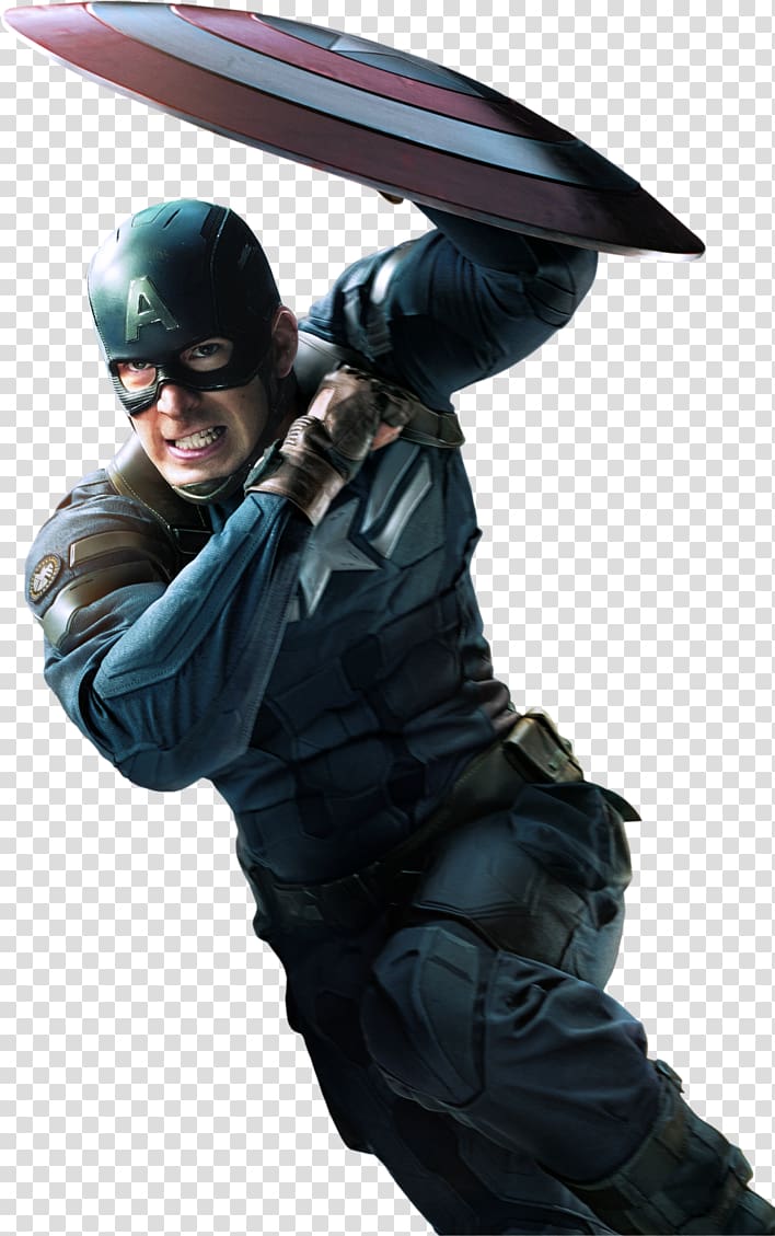 Captain America Iron Man Falcon Black Panther Spider-Man, Captain America transparent background PNG clipart