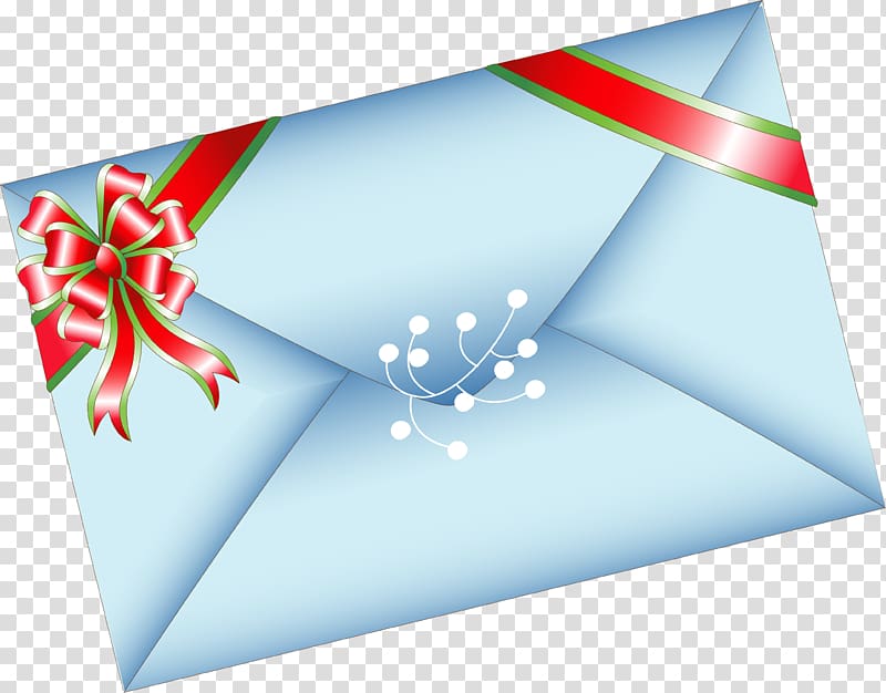 Envelope Vecteur Letter, christmas library material transparent background PNG clipart