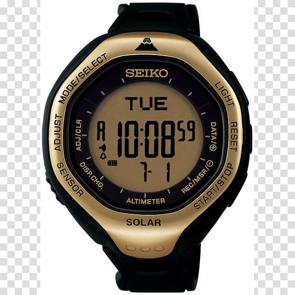 セイコー・プロスペックス Seiko Stopwatch Clock, watch transparent background PNG clipart
