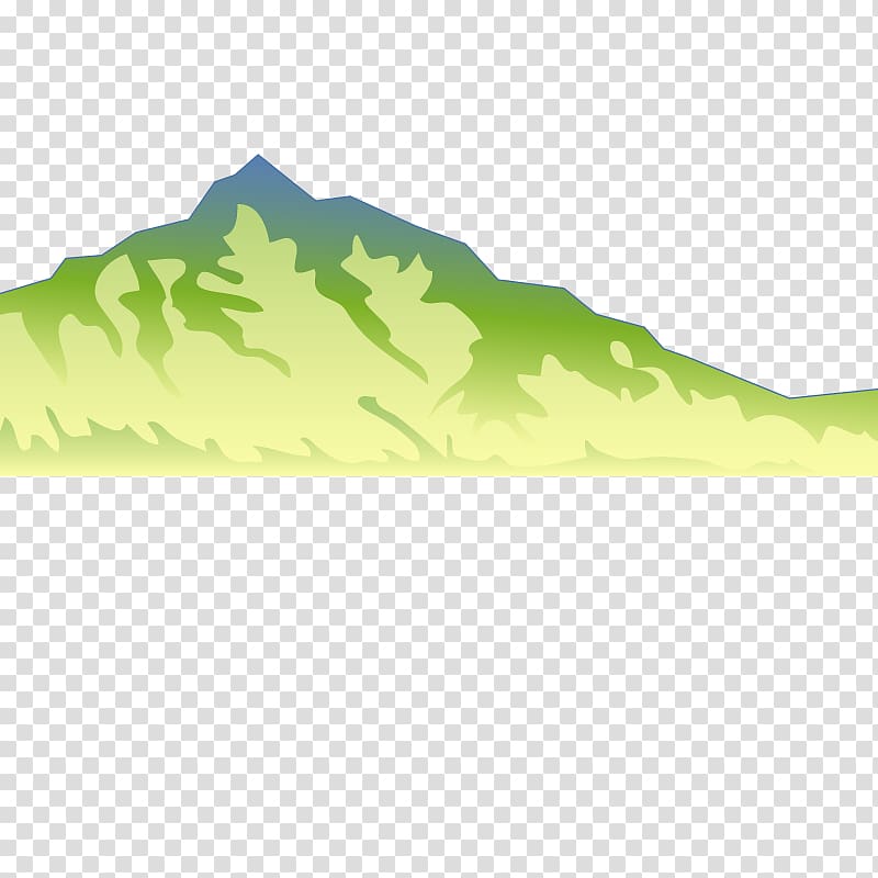 Euclidean Illustration, Mountain Landscape transparent background PNG clipart