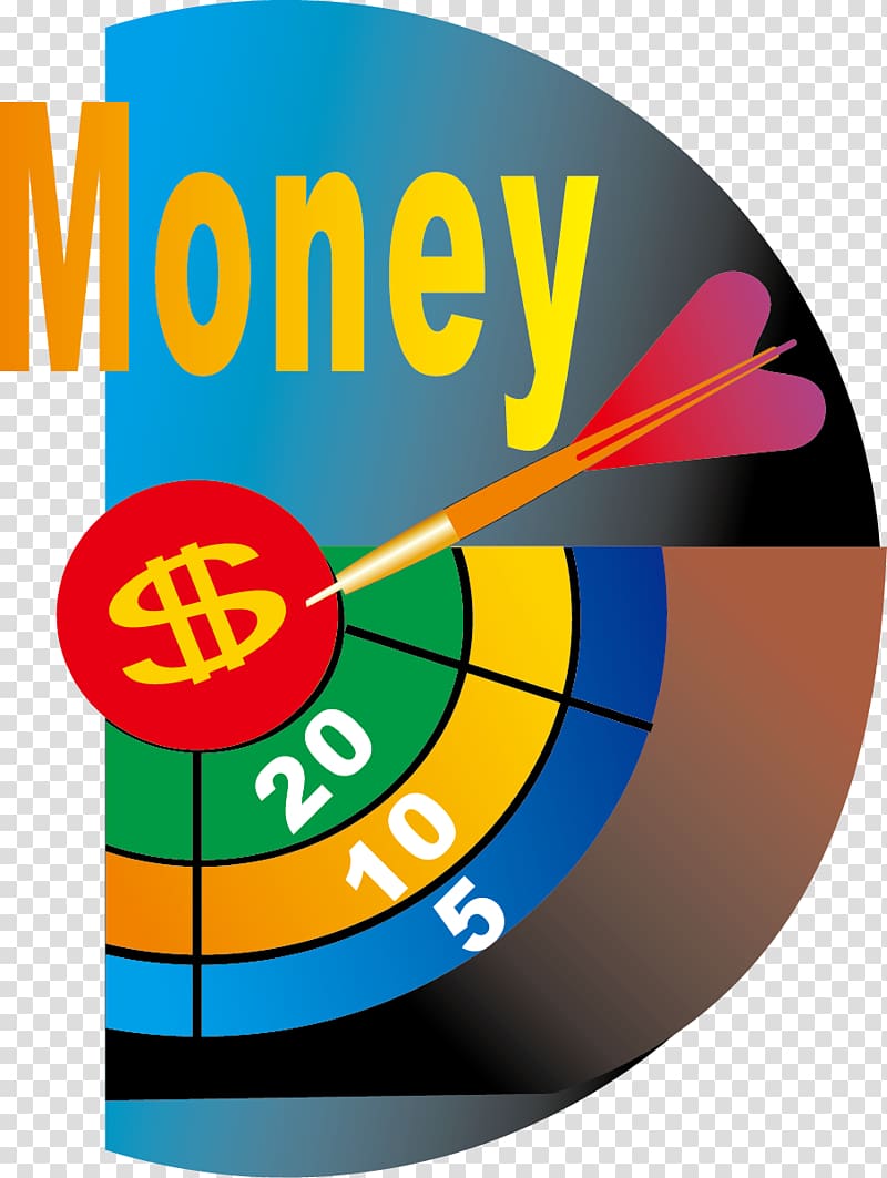 Fiat money Finance Commerce Investment, Hit the target material transparent background PNG clipart