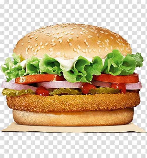 Whopper India Veggie burger Hamburger Vegetarian cuisine, burger king transparent background PNG clipart