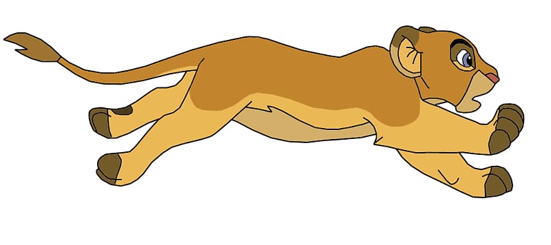 The Lion King Simba Nala Scar, Running Lion transparent background PNG clipart