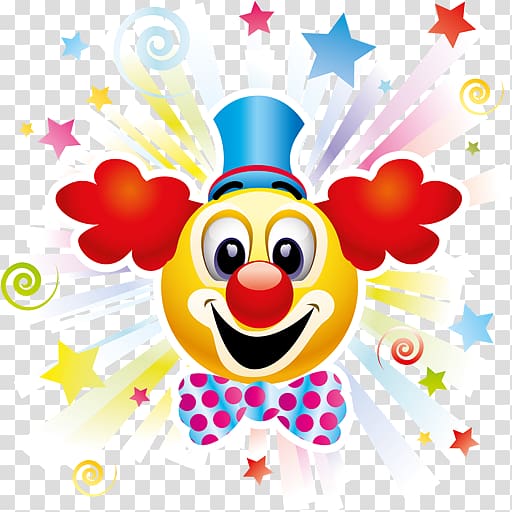 Clown Circus Party, clown transparent background PNG clipart