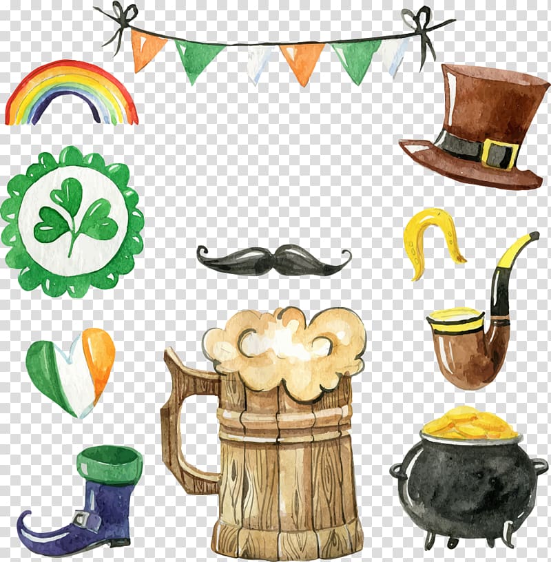 Beer , flag painted with beer pull transparent background PNG clipart