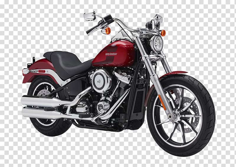 Red Rock Harley-Davidson Softail Motorcycle Car, motorcycle transparent background PNG clipart