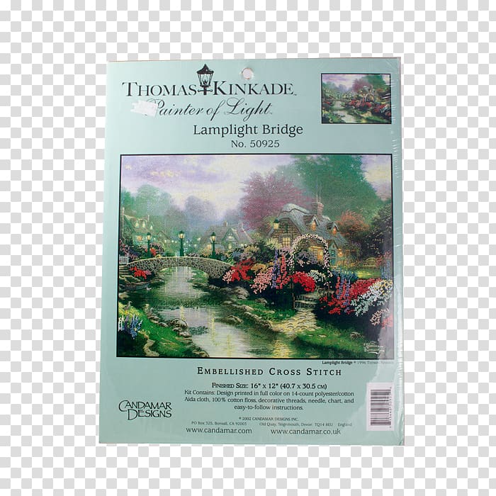 Textile Yarn Crochet Embroidery Sewing, Thomas Kinkade transparent background PNG clipart