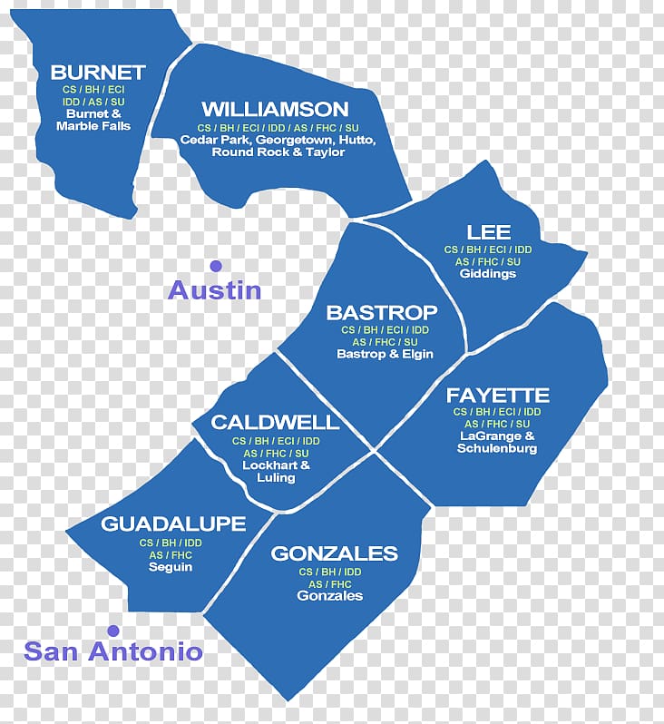 Bluebonnet Trails Community Services Burnet Texas bluebonnet Trail map, map transparent background PNG clipart
