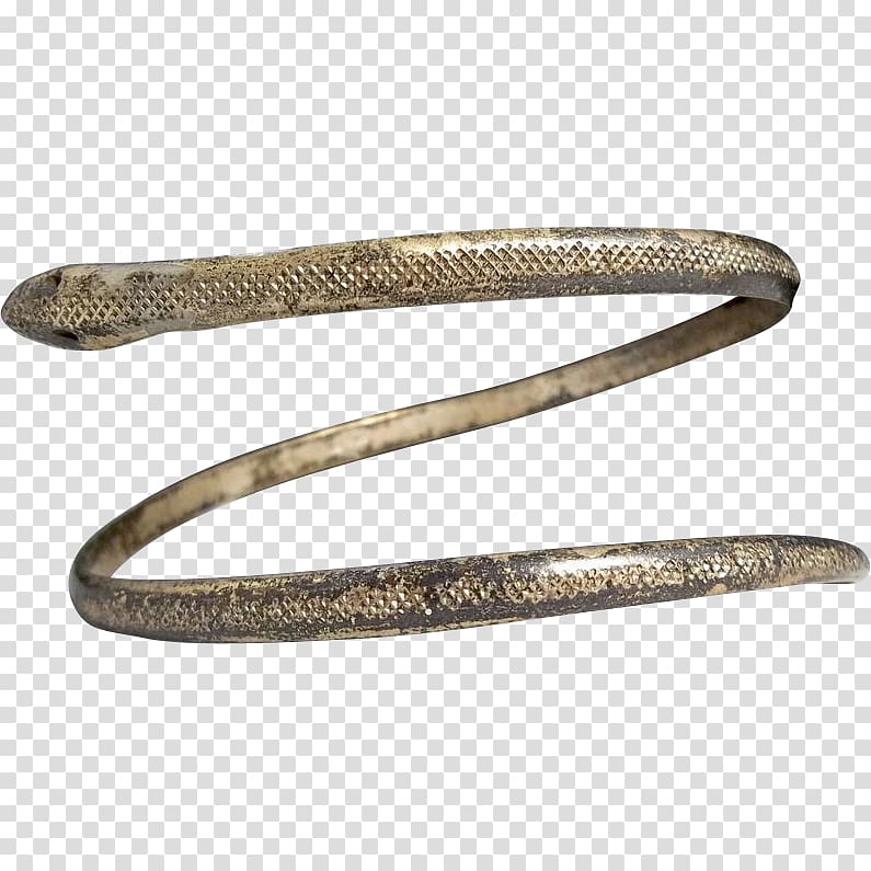 Bangle, Golden snake transparent background PNG clipart