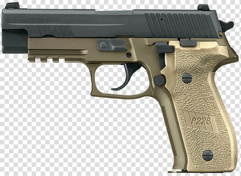 SIG Sauer P220 .45 ACP Firearm Pistol, weapon transparent background PNG clipart