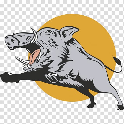 Domestic pig Feral pig, Hog Wild transparent background PNG clipart