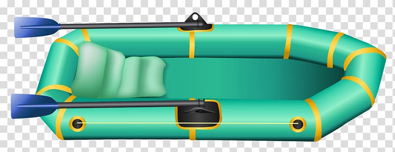 green inflatable paddle boat illustration, Inflatable boat , Rubber Boat transparent background PNG clipart