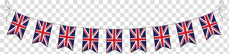 United Kingdom Union Jack Bunting Flag, eaten celebrates peace transparent background PNG clipart