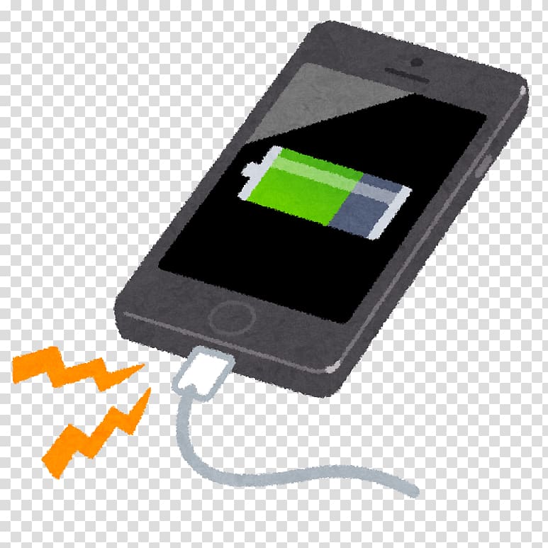 Battery charger 充電 Smartphone Electric battery Rechargeable battery, smartphone transparent background PNG clipart