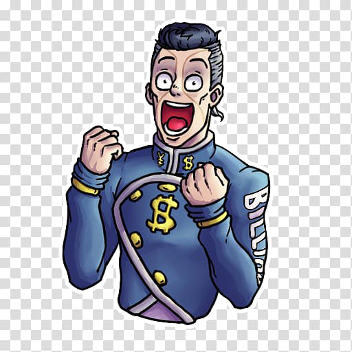 JoJo\'s Bizarre Adventure Okuyasu Nijimura Josuke Higashikata Jotaro Kujo Sticker, others transparent background PNG clipart