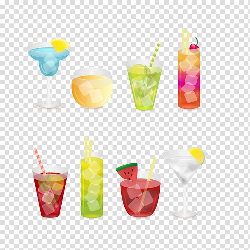 Juice Smoothie Cocktail Coffee Breakfast, Water drawing summer wine diagram transparent background PNG clipart