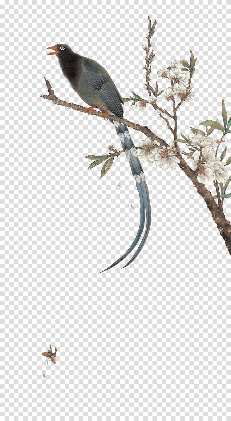 Nanjing University of the Arts Yixing Painting-Calligraphy Studio Bird Clothing Child, Tree twittering birds transparent background PNG clipart