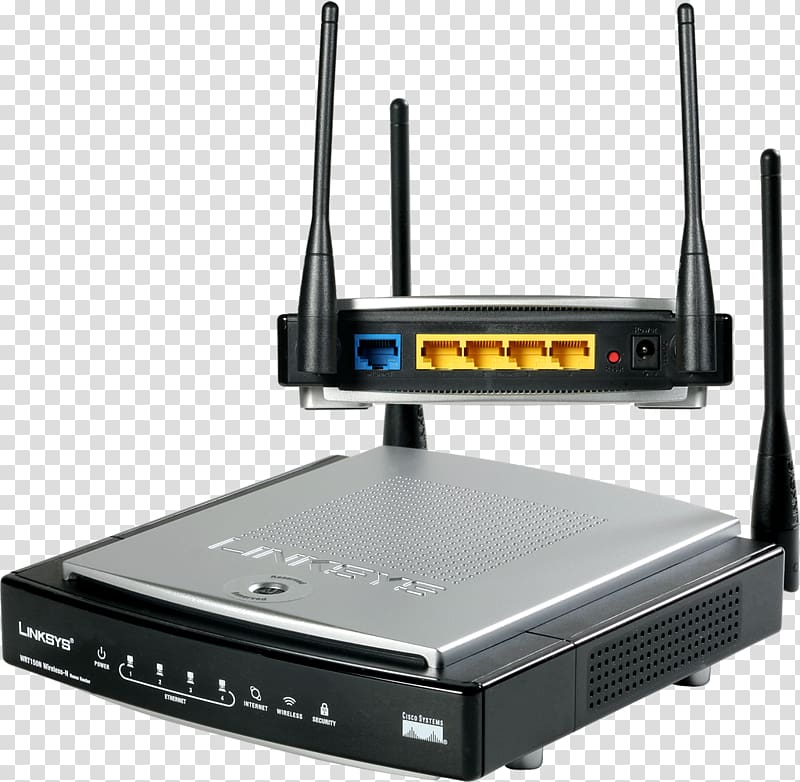 Wireless Access Points Wireless router Linksys Output device, others transparent background PNG clipart