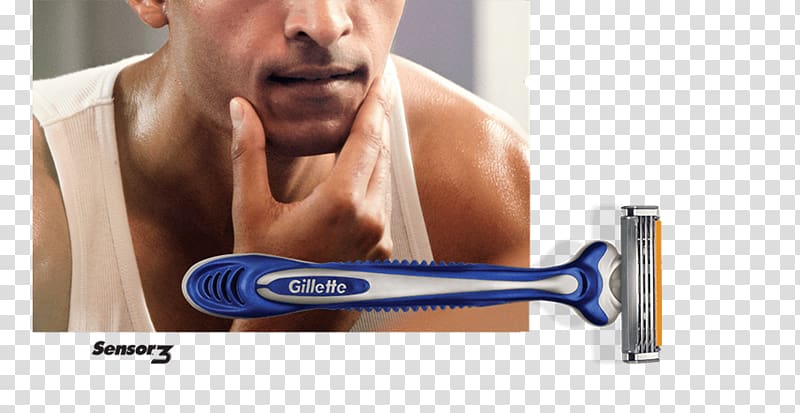 Safety razor Gillette Mach3 Shaving, Gillette Razor transparent background PNG clipart