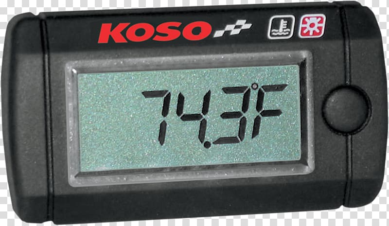 Temperature Sensor Gauge Sonde de température Thermometer, Koso transparent background PNG clipart
