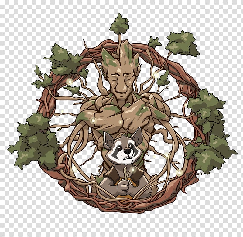 Rocket Raccoon Work of art Artist Tree, rocket raccoon transparent background PNG clipart