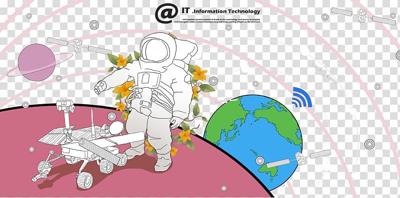 Earth Astronaut Outer space Illustration, Earth before astronauts illustration transparent background PNG clipart