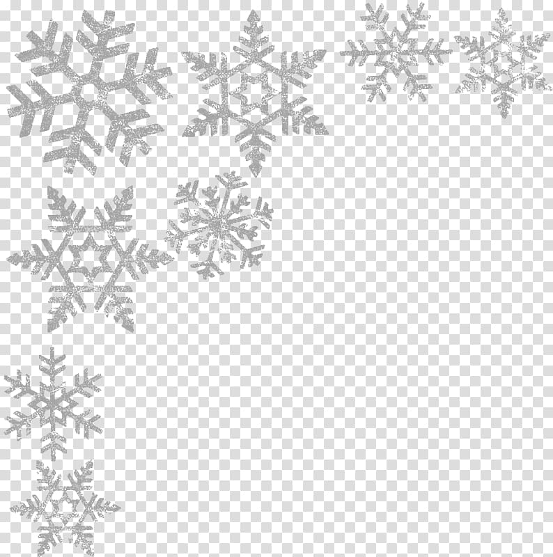 Snowflake Borders and Frames , Snowflake transparent background PNG clipart
