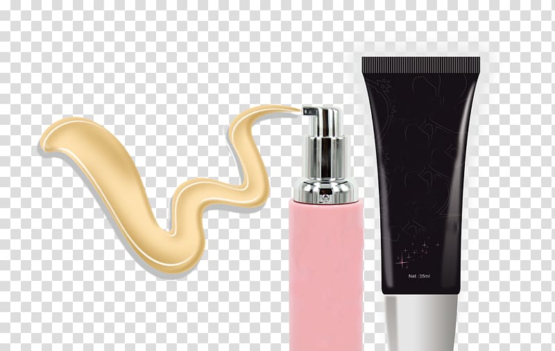 Cosmetics Perfume Designer, Bottled cosmetics transparent background PNG clipart