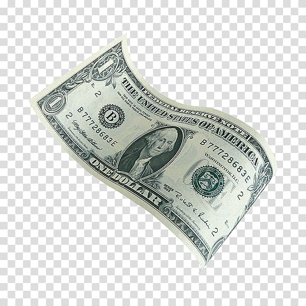 United States Dollar United States one-dollar bill , banknote transparent background PNG clipart