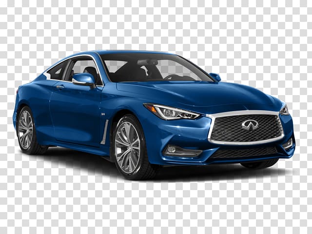 2018 INFINITI Q60 3.0t LUXE Car Nissan Luxury vehicle, car transparent background PNG clipart
