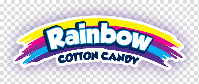 Rainbow Cotton Candy Flavor Food, candy transparent background PNG clipart
