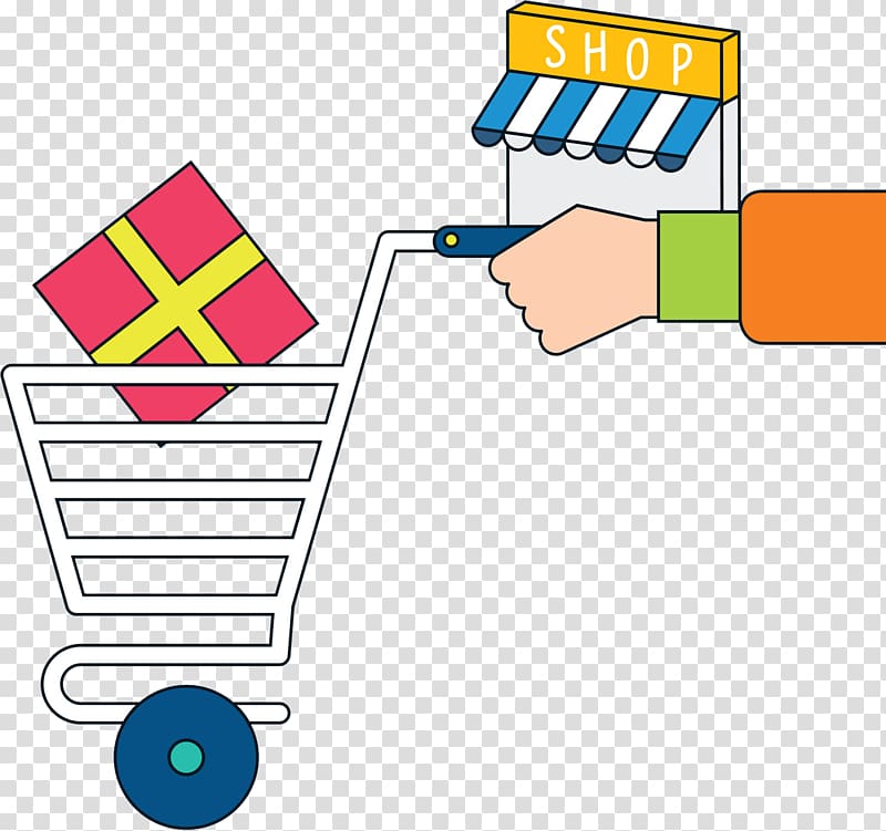 Shopping Online to offline, Shopping shop transparent background PNG clipart