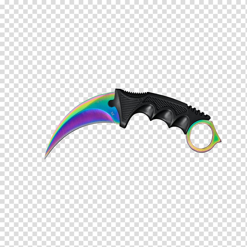 Knife Counter-Strike: Global Offensive Karambit Blade Weapon, knives transparent background PNG clipart