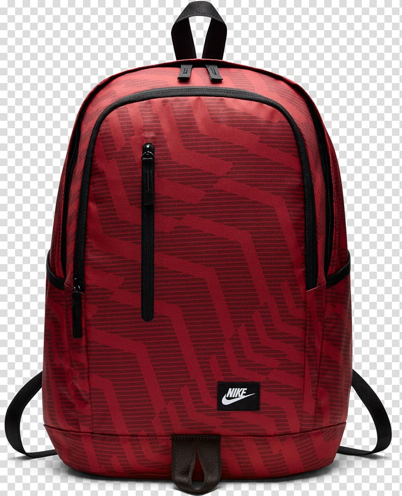 Backpack Nike All Access Soleday Bag Sneakers, backpack transparent background PNG clipart