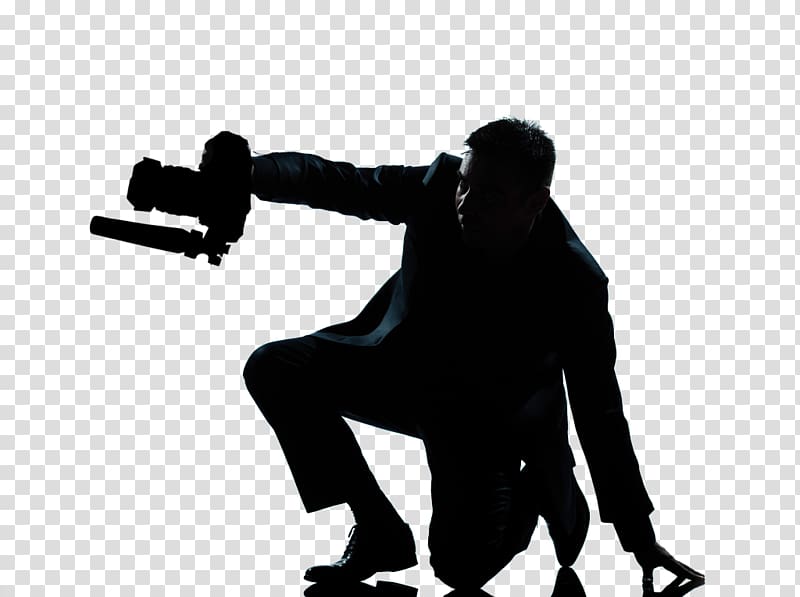 James Bond Silhouette Videographer, james bond transparent background PNG clipart