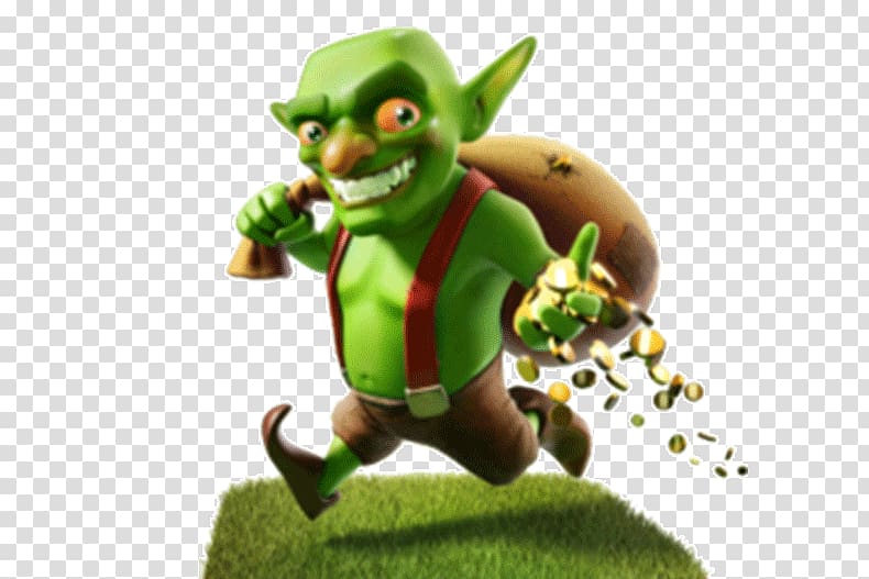 Clash of Clans Goblin Clash Royale Boom Beach Pew Pew Boom, Clash of Clans transparent background PNG clipart