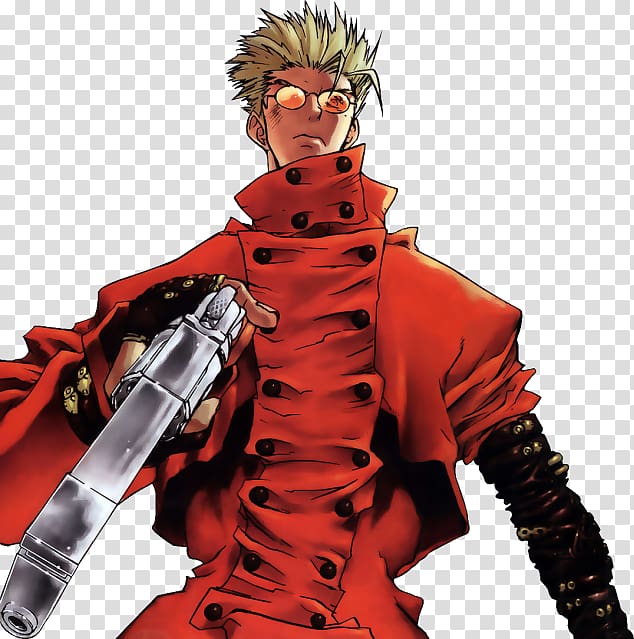 Vash the Stampede Legato Bluesummers Trigun Nicholas D. Wolfwood, Anime transparent background PNG clipart