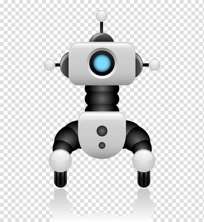 Robot Illustration, cute robot transparent background PNG clipart