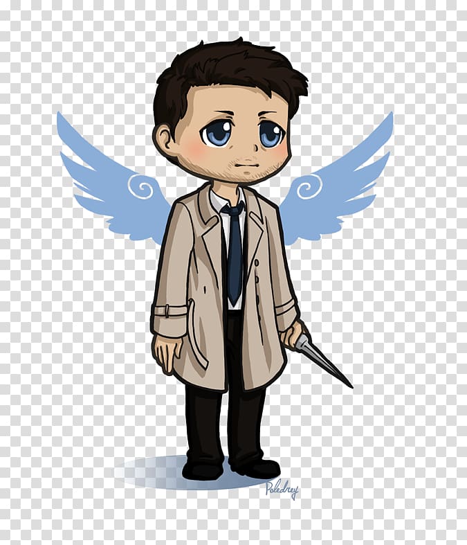 Castiel Dean Winchester Sam Winchester Sticker Drawing, others transparent background PNG clipart